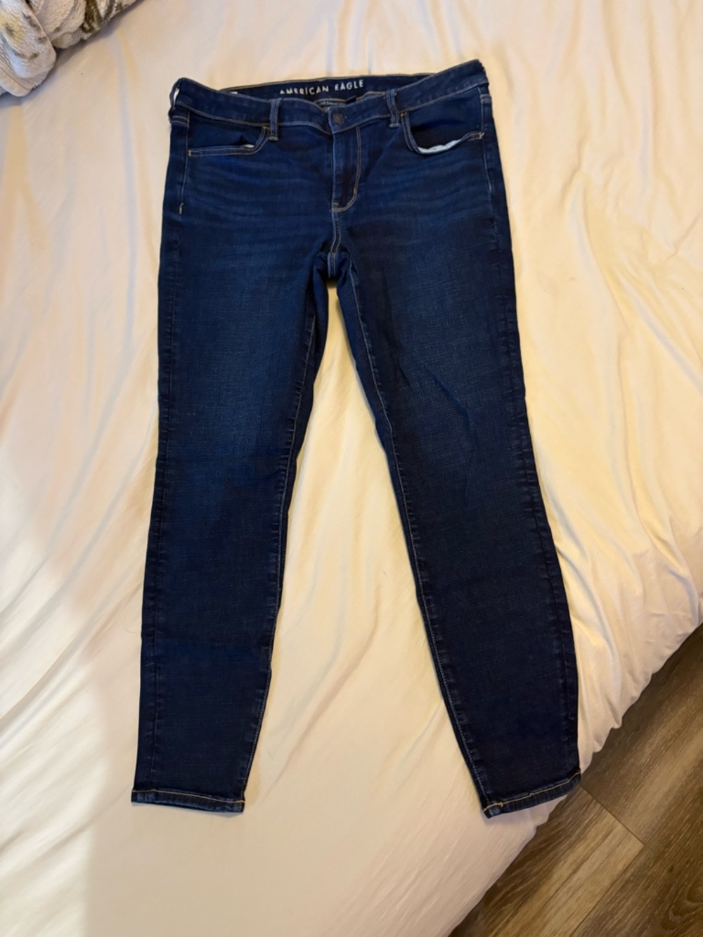 American Eagle Outfitters Dark Indigo Skinny Jeans